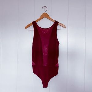 Mesh Cut Out Bodysuit